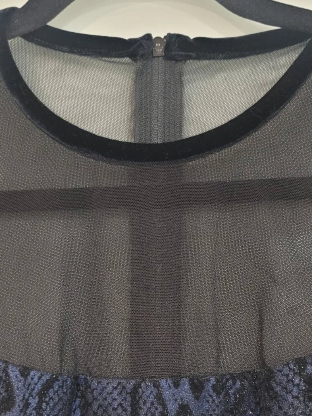 Joseph Ribkoff Mesh Top (Like new) - Picture 3 of 4